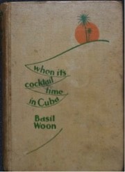 Cover of When It's Cocktail Time in Cuba, published in 1928